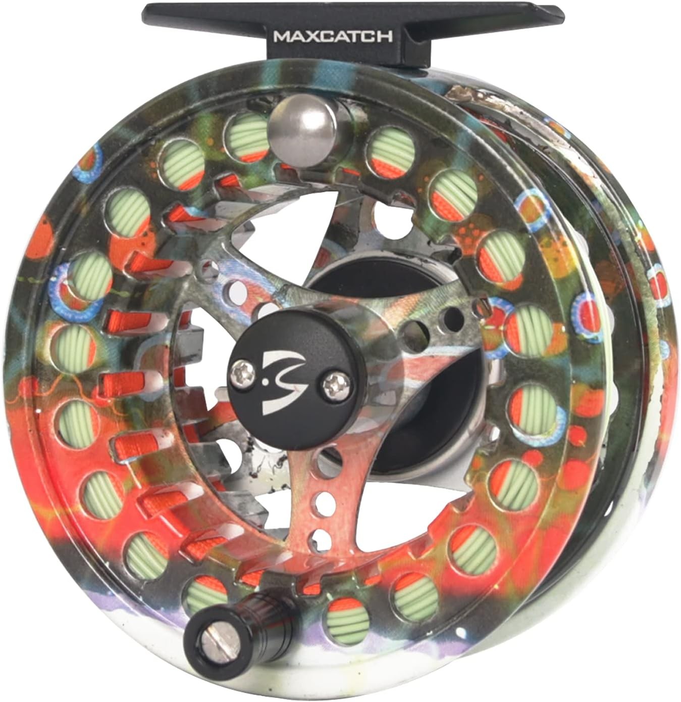 Maxcatch ECO Large Arbor Fly Fishing Reel 3/4wt 5/6wt 7/8wt & Pre-Loaded Fly