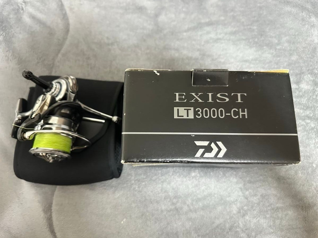 DAIWA 18 EXIST LT3000-CH Spinning Reel 12BB 5.7:1 Monocoque Body Japan Fish