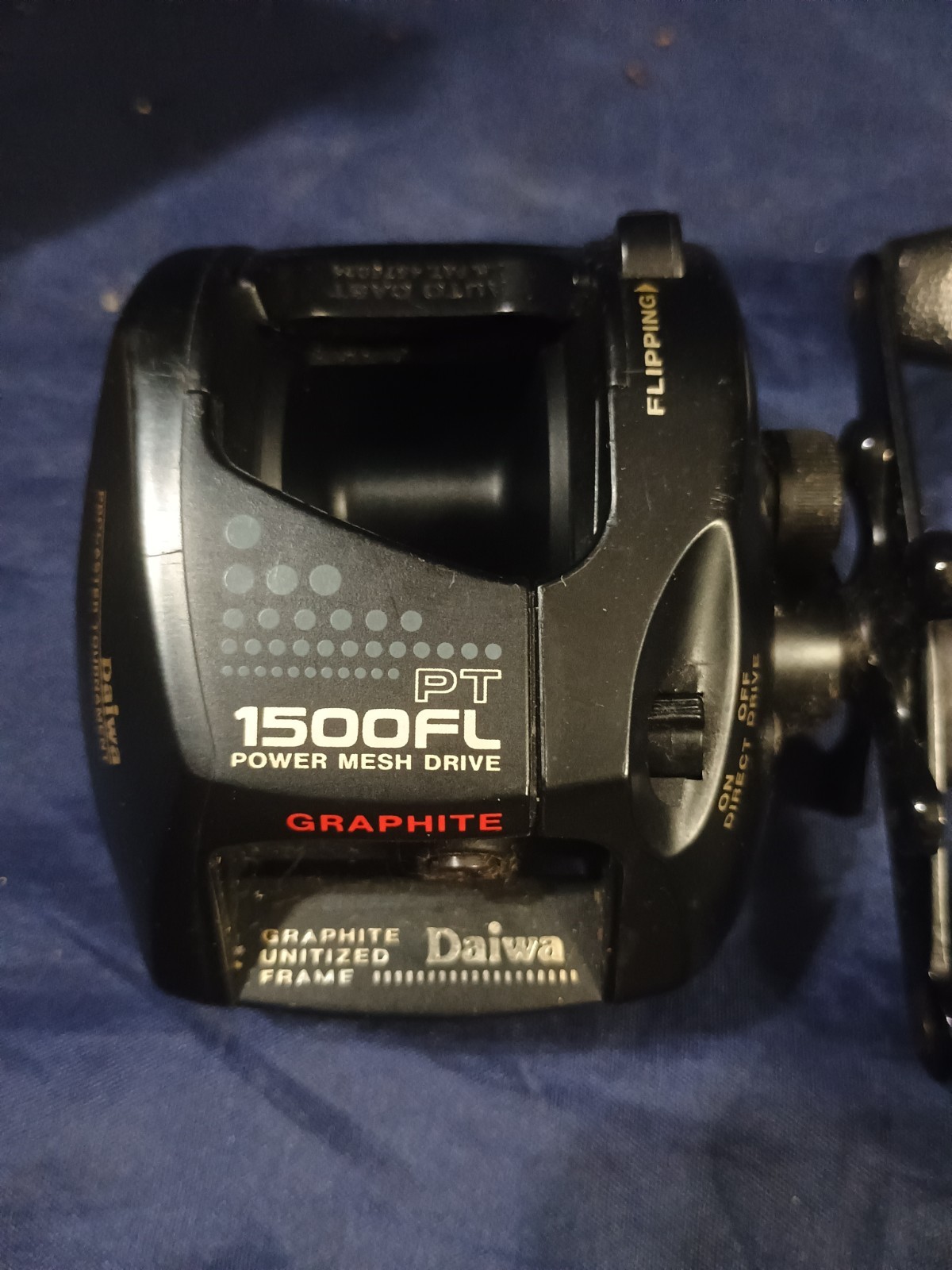 Daiwa PT 1500FL ProCaster Tournament Baitcasting Fishing Reel Left Handed, W/Box