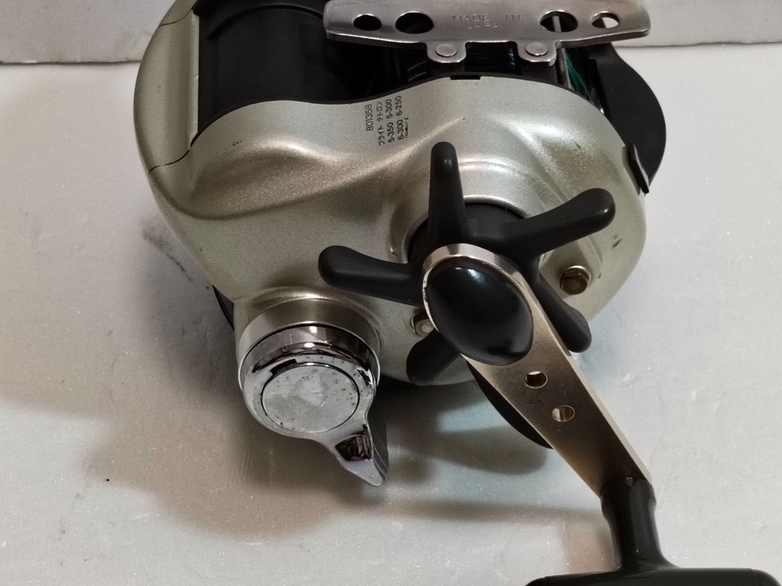 DAIWA Super Tanacom-S500w Electric Fishing Reel English Manual Power Cord :sw22