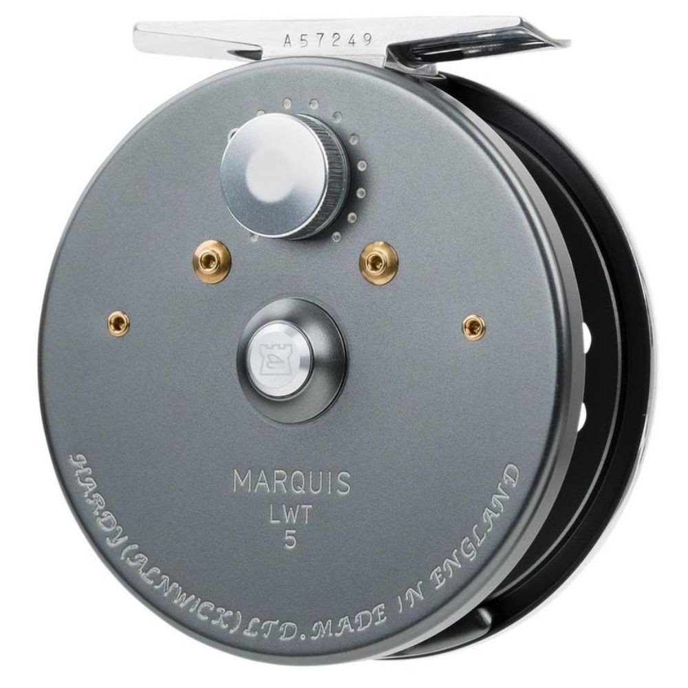 HARDY Fly Fishing Reel Marquis LWT Gun Metal 6
