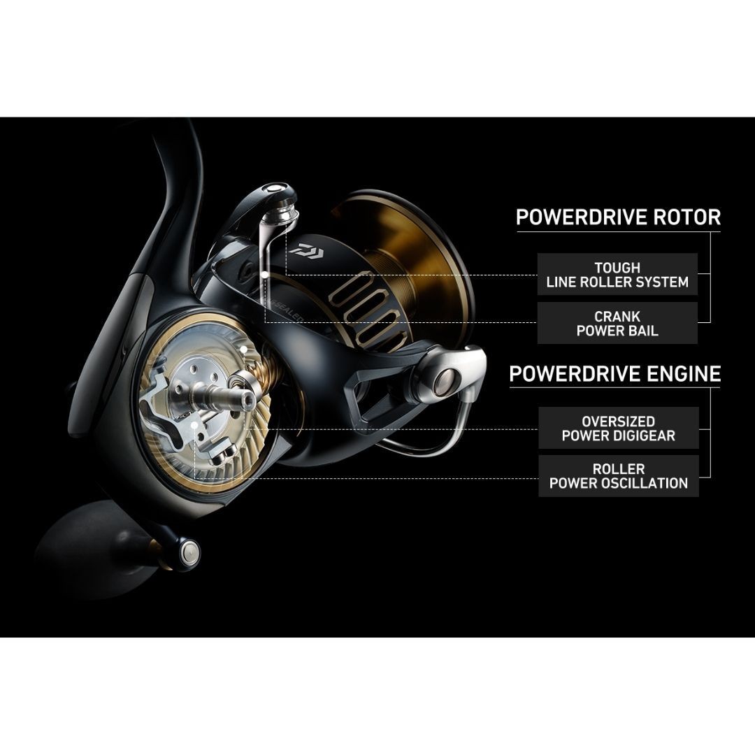 Daiwa Saltiga 25000-P Spinning Reel Used Marine Fishing Tackle