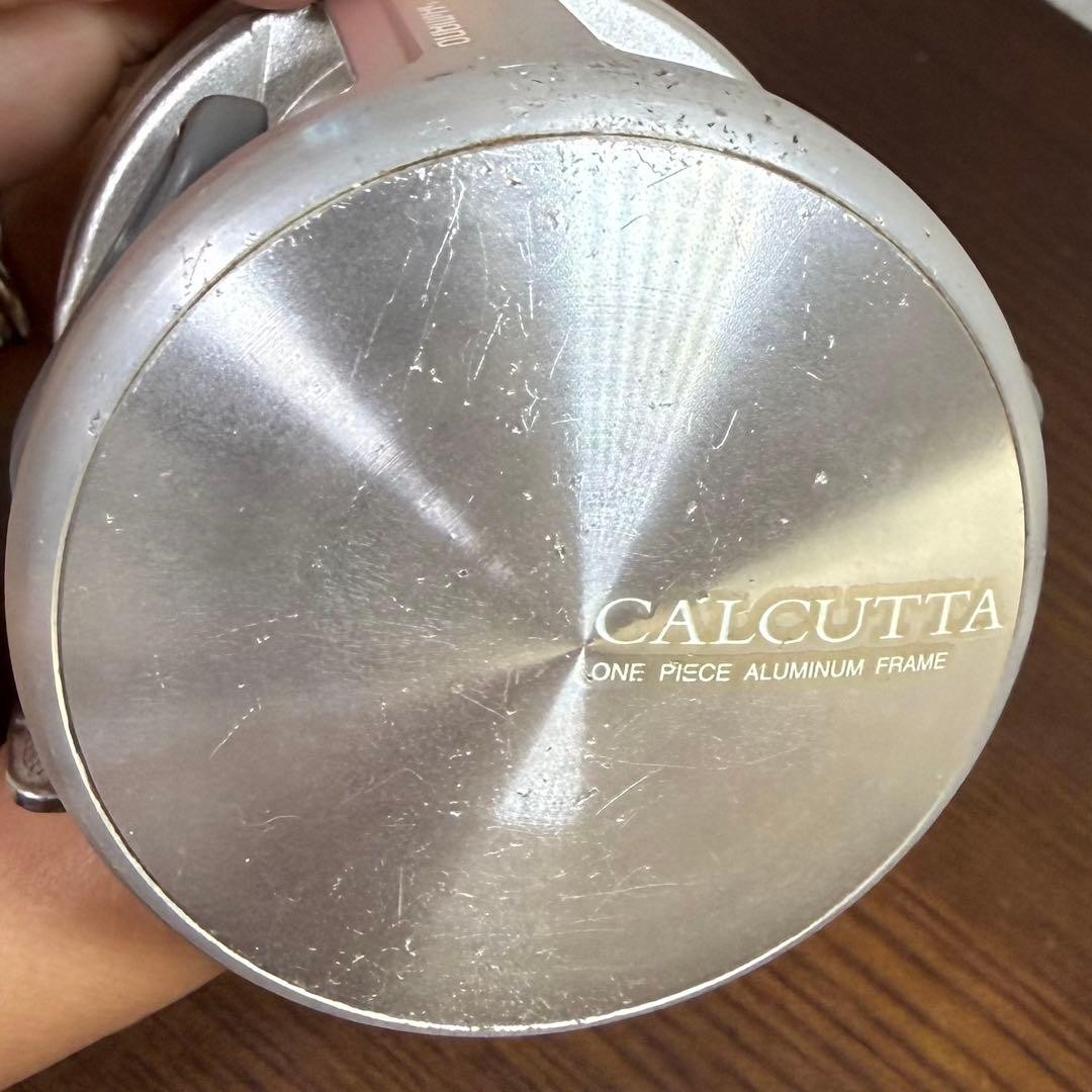 Shimano 92 Calcutta 100 Silver Baitcasting Reel Japan Used