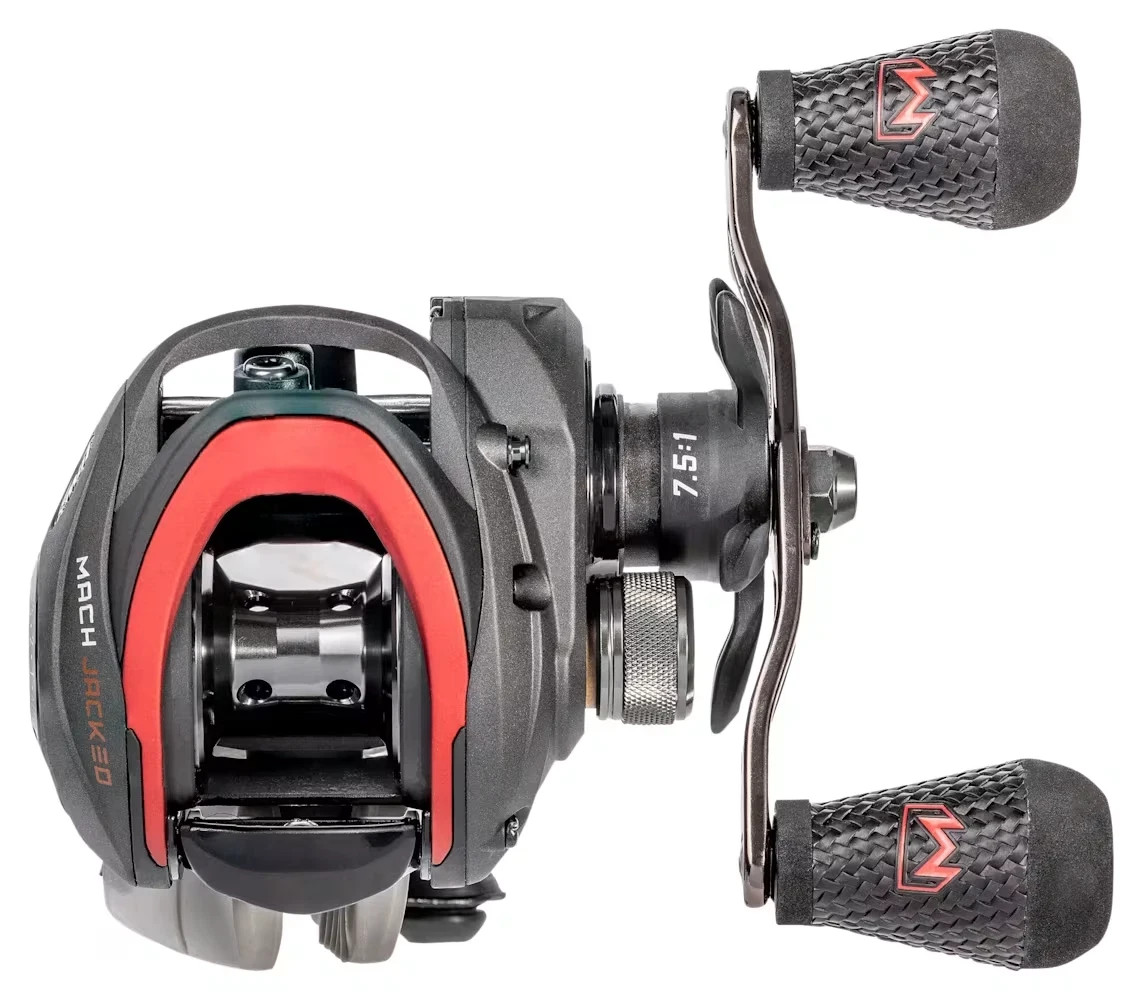 LEW’S MACH JACKED MJ1SHL_V1 7.5:1 GEAR RATIO LEFT HAND BAITCAST REEL NEW