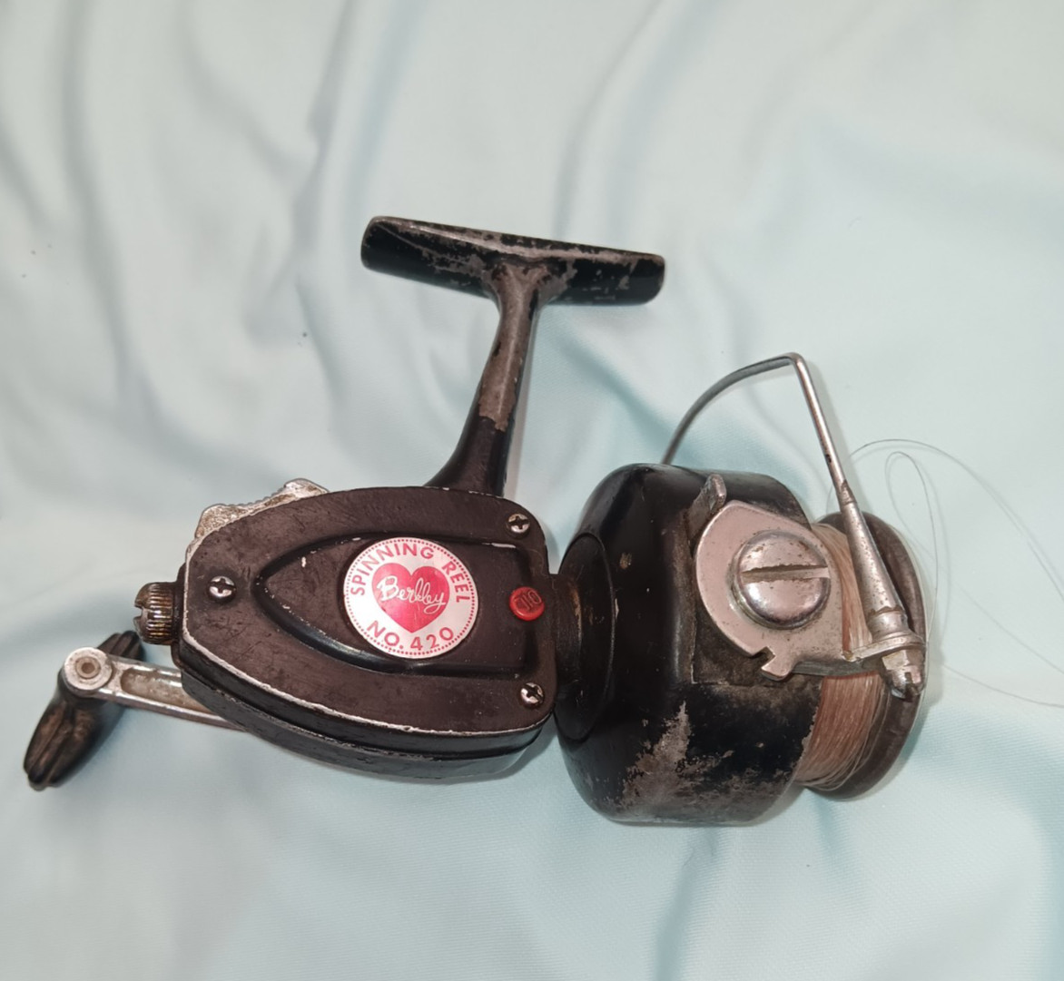 1Vintage Berkley Model 420 Spinning Reel Made in Taiwan