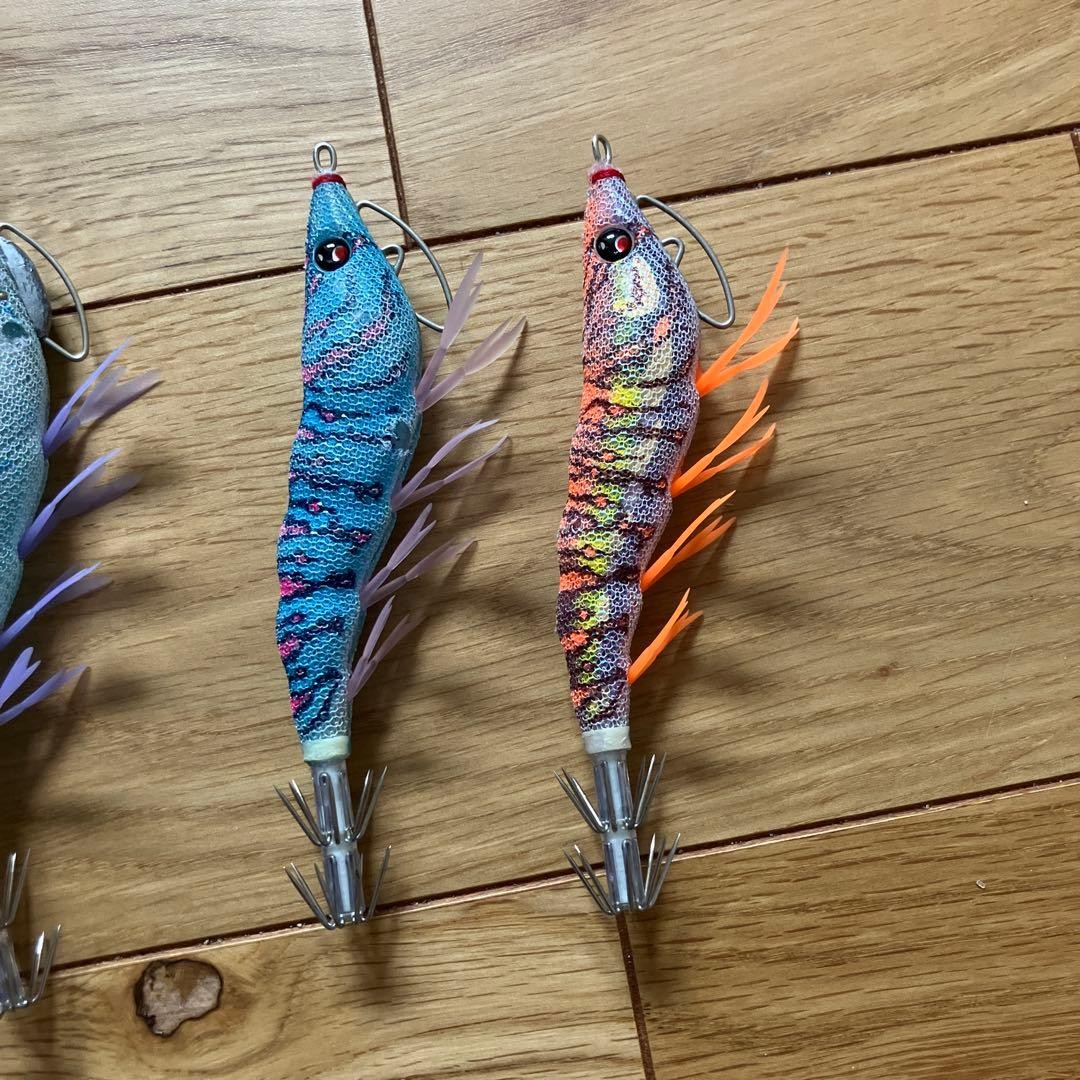 DUEL PataPata Squid Jigs 3.5 Egi Set of 8