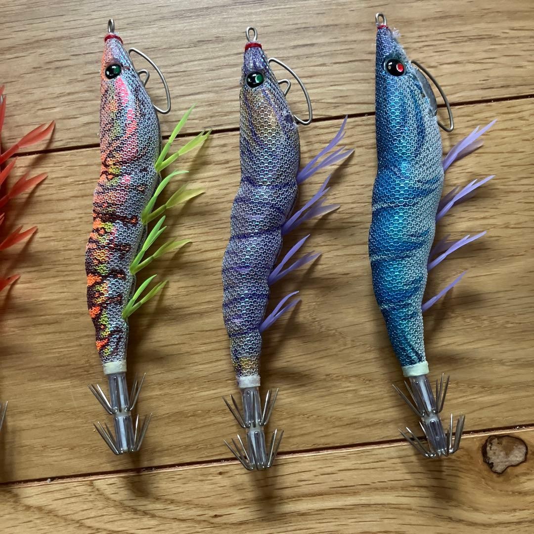 DUEL PataPata Squid Jigs 3.5 Egi Set of 8