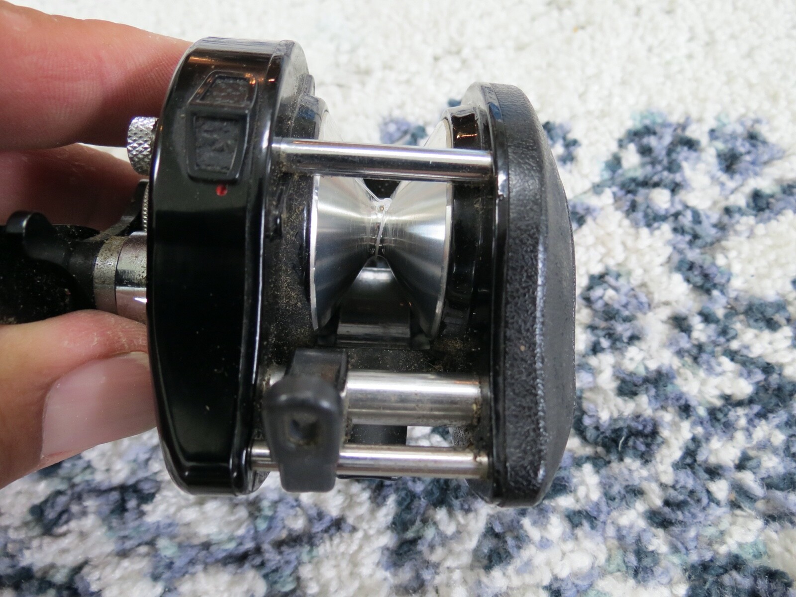 Lews Childre Mag Spool Dual Anti-backlash fishing reel Japan (lot#17661)