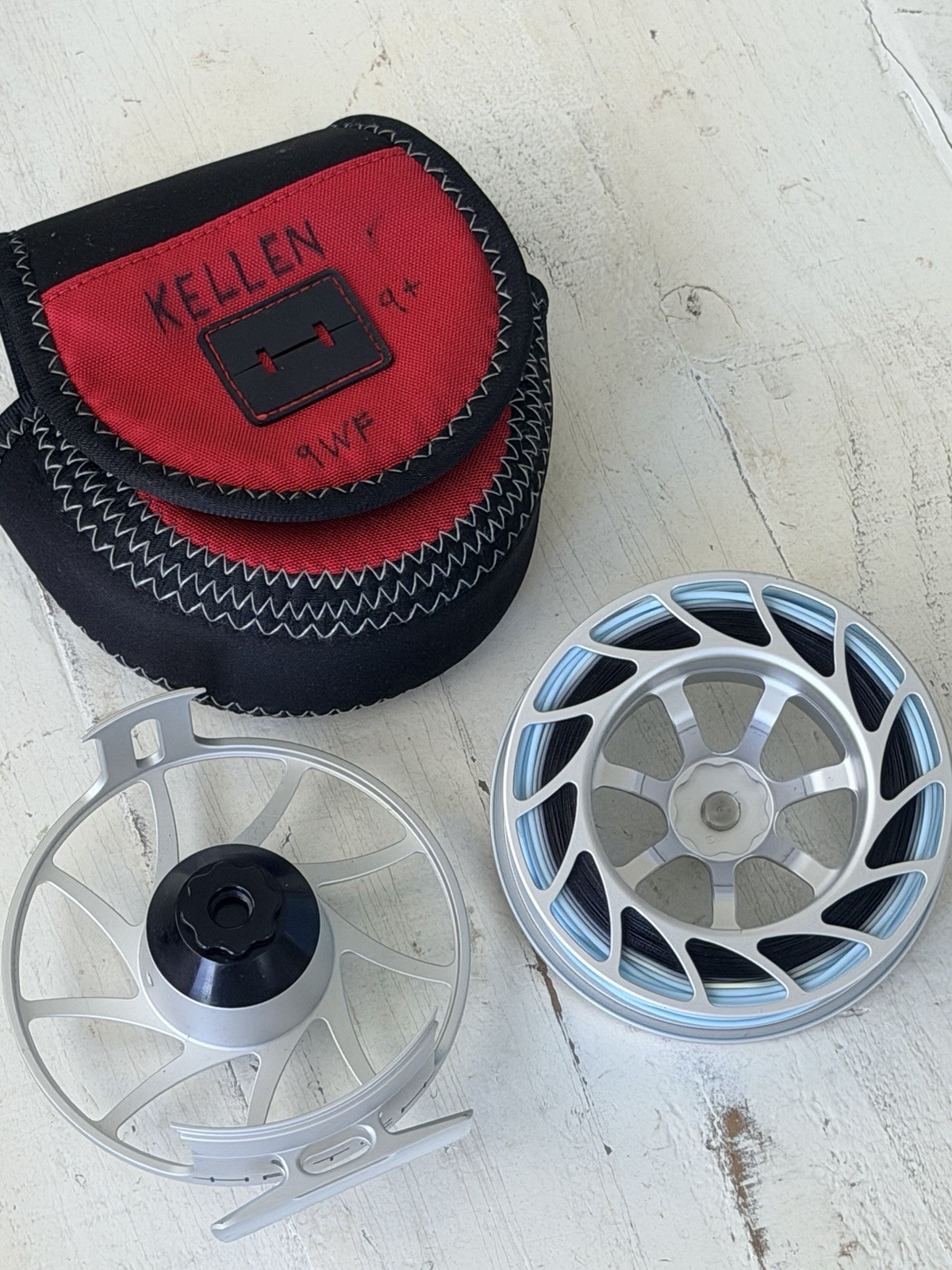 **BEAUTIFUL** 🔥~HATCH~ FINATIC 9+. 9-12wts Fly Reel 🔥~ MINT ~🔥