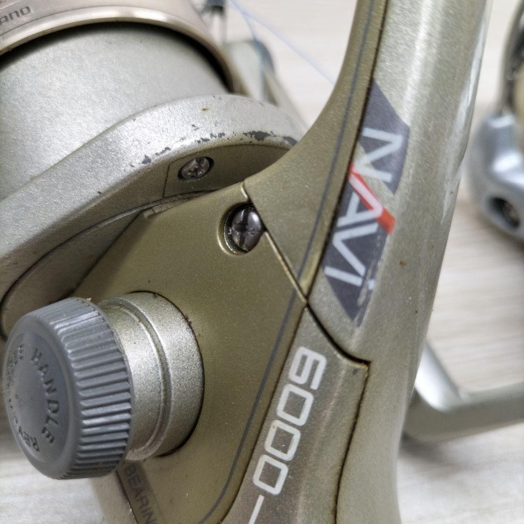 Shimano Navi 6000 Spinning Reel and Cynos XS 3800 ZM Set Used