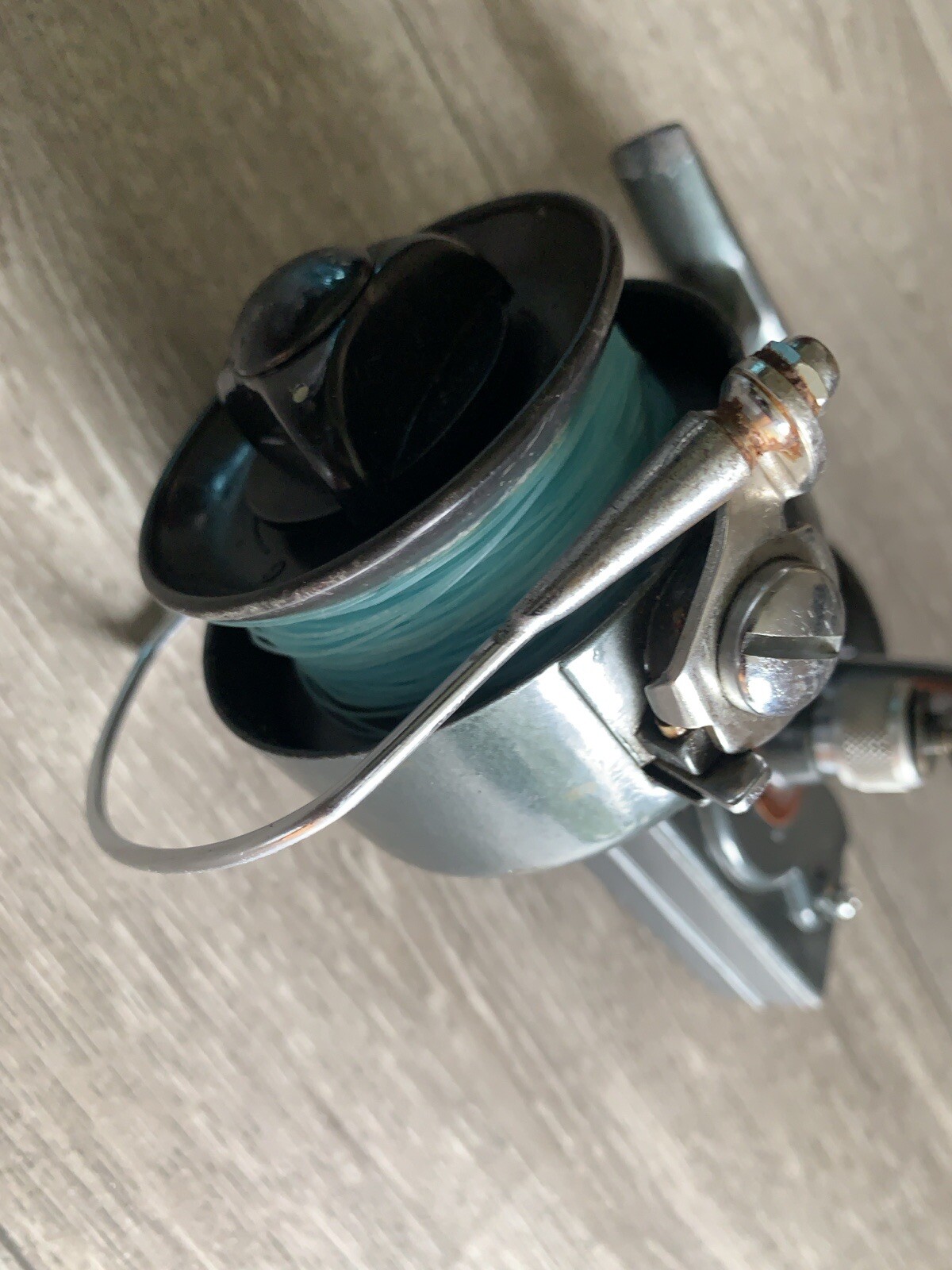 Vintage Roddy Roddymatic 925-RL Spin Fishing Reel Attic Japan