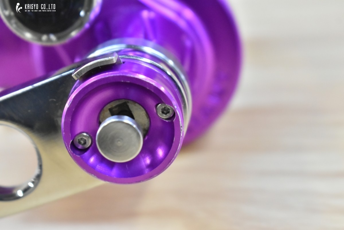 Accurate Valiant BV2-600HNN Purple, Shimada Kobo 130mm handle