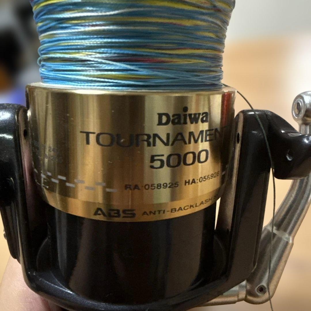 Daiwa Tournament 5000 Reel with ABS Anti-backlash Used Excellent Condition