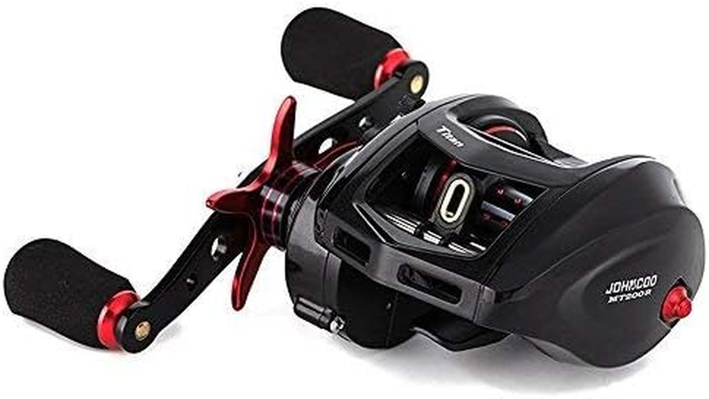 Titan Baitcasting Reel Max Drag 13 Kgs Big Fish Fishing Reel for Saltwater and F