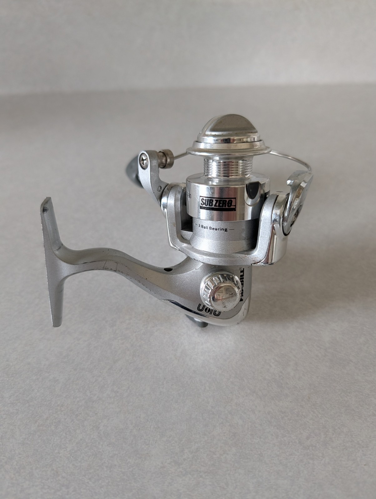 Frabill Sub Zero Spinning Ice Fishing Reel. 3 Ball Bearings. Works.