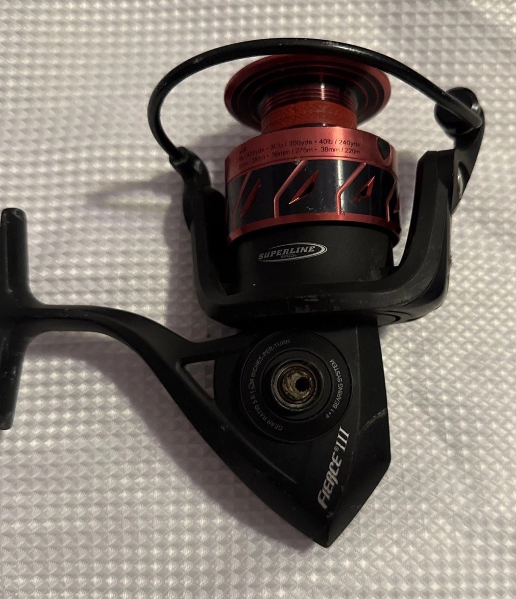 Penn Fierce III 5000 fishing reel.