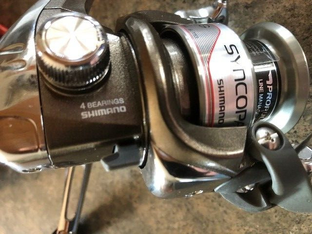 Shimano Syncopate SC-1000FG Spinning Quick Fire Fishing Reel -Front Drag Control