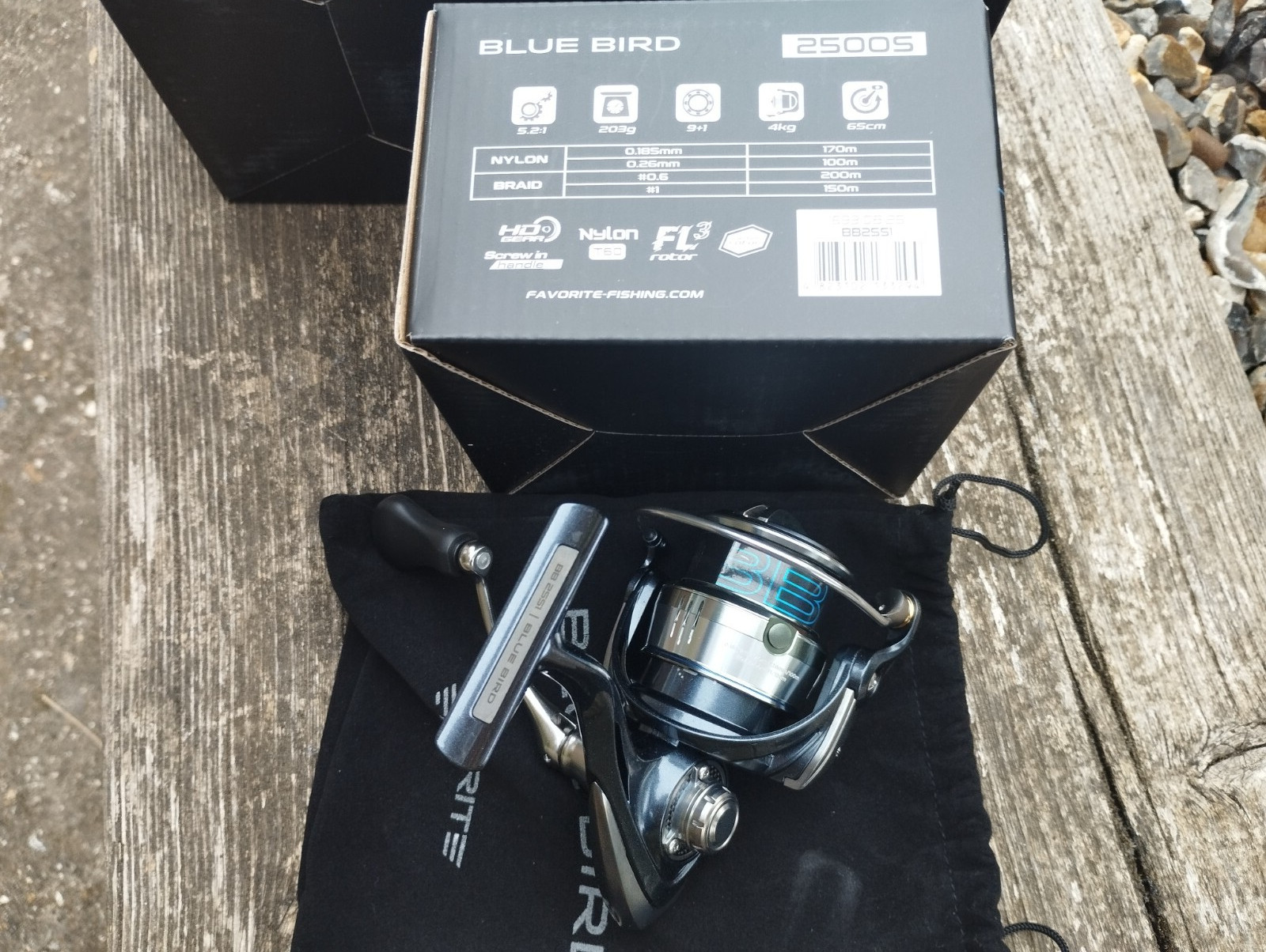 Favorite new 2025 BlueBird 1000S,1500S,2000S,2500S 5.2:1 9+1BB Spinning Reel