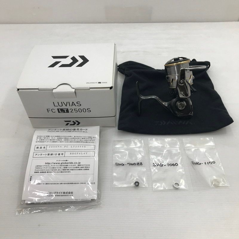 Daiwa 20 Luvias FC LT2500S Spinning Reel Used Good Condition – From JAPAN