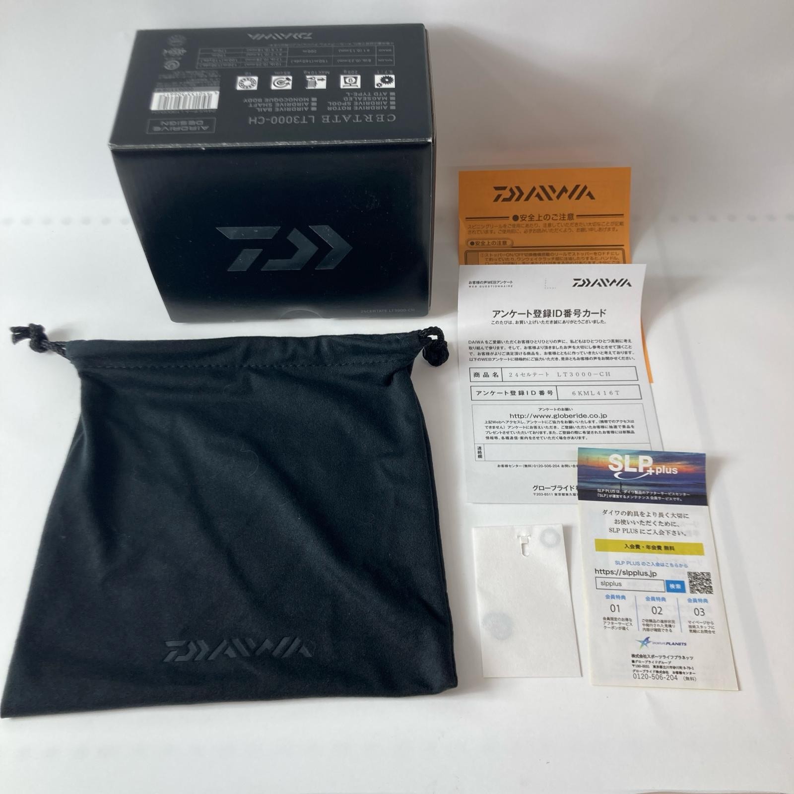 DAIWA Spinning reel 24 Certate LT3000-CH 00061178