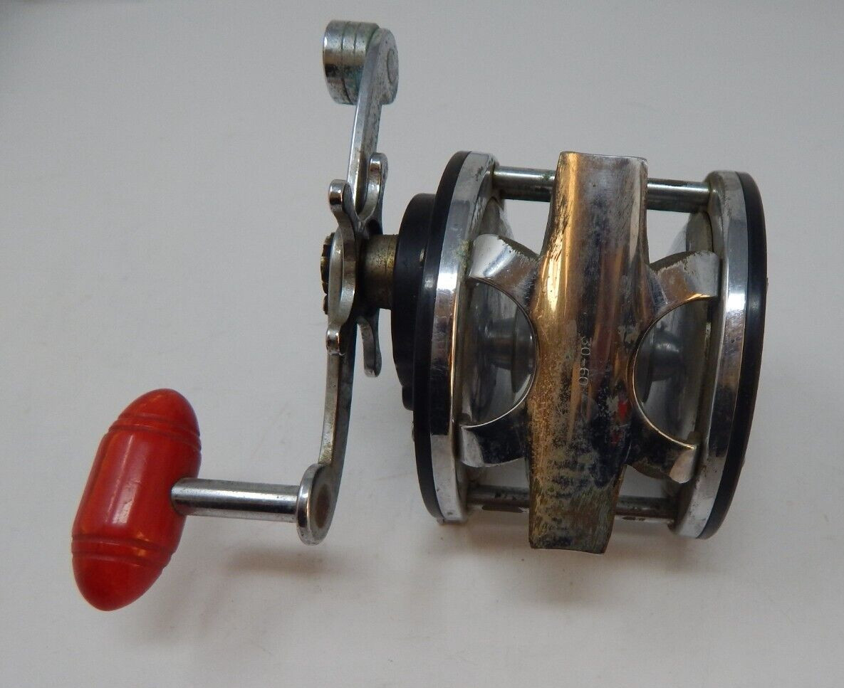 Vintage PENN 60 Long Beach Saltwater Trolling Deep Sea Fishing Reel