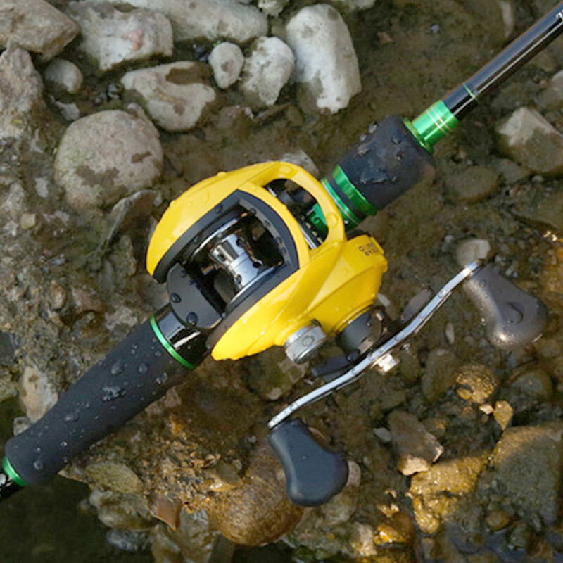 Little Yellow Reel Baitcast Fishing Reel 12+1 Bearings 8.1:1 Gear Ratio