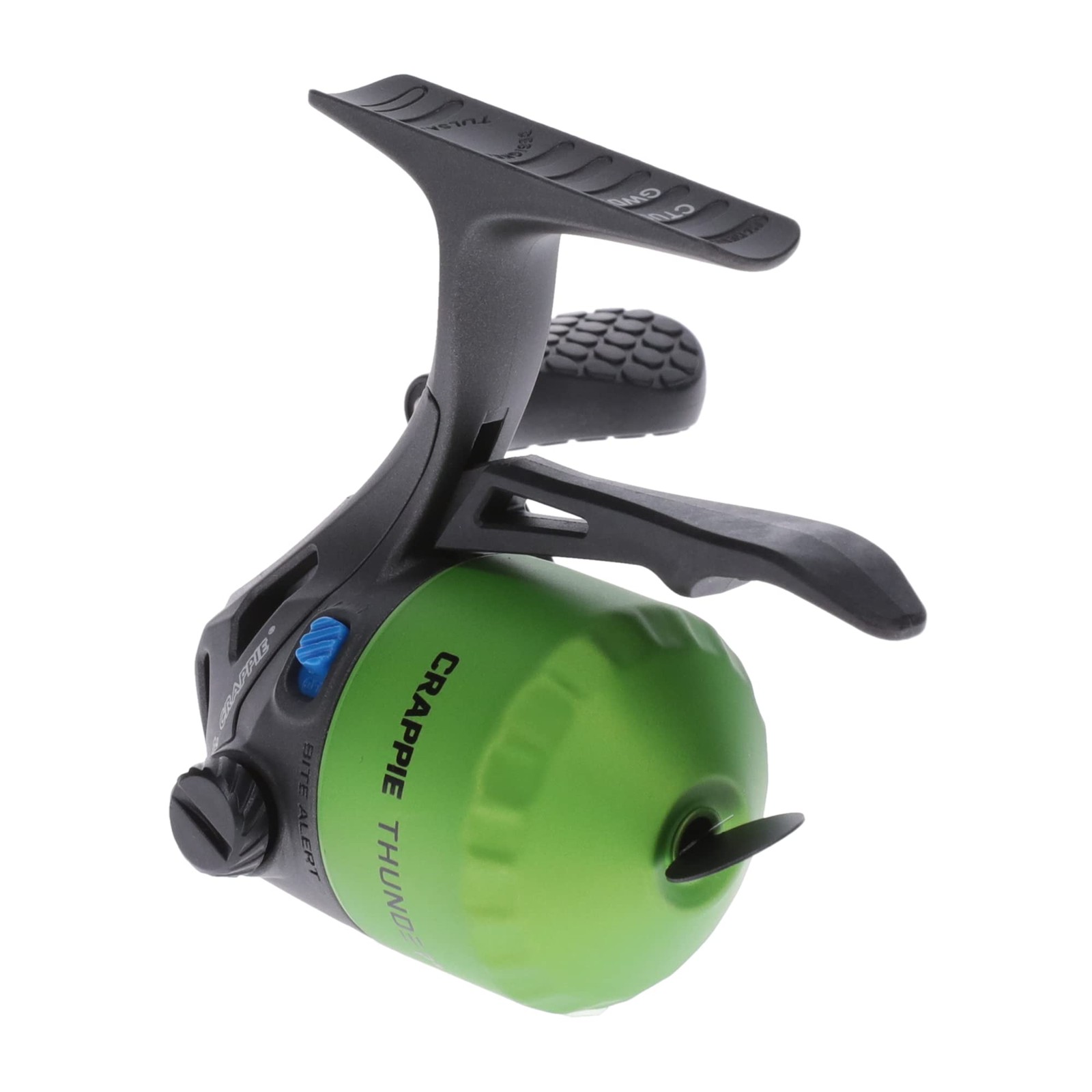 Lew’s Crappie Thunder Underspin Fishing Reel, Standard, Green