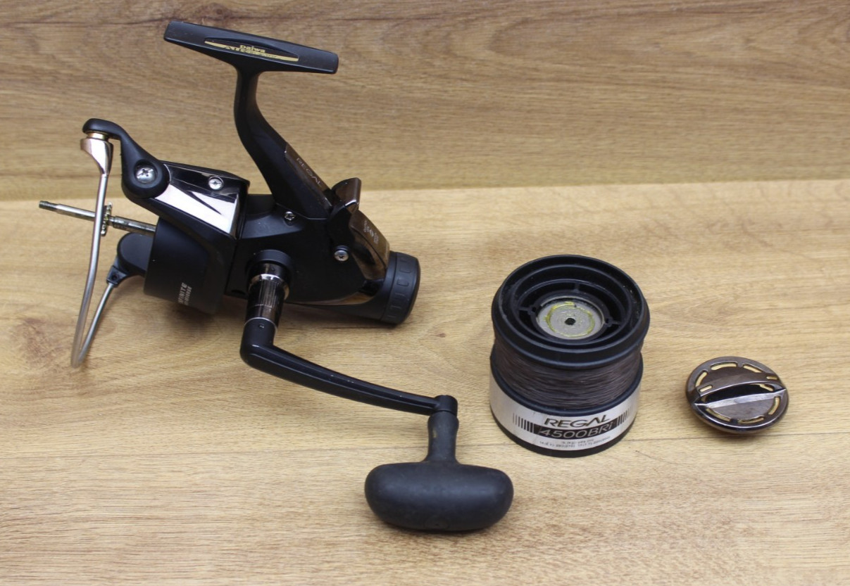Daiwa Regal 4500 bri Baitrunner Reel Carp Fishing Coarse Angling Fully Working.