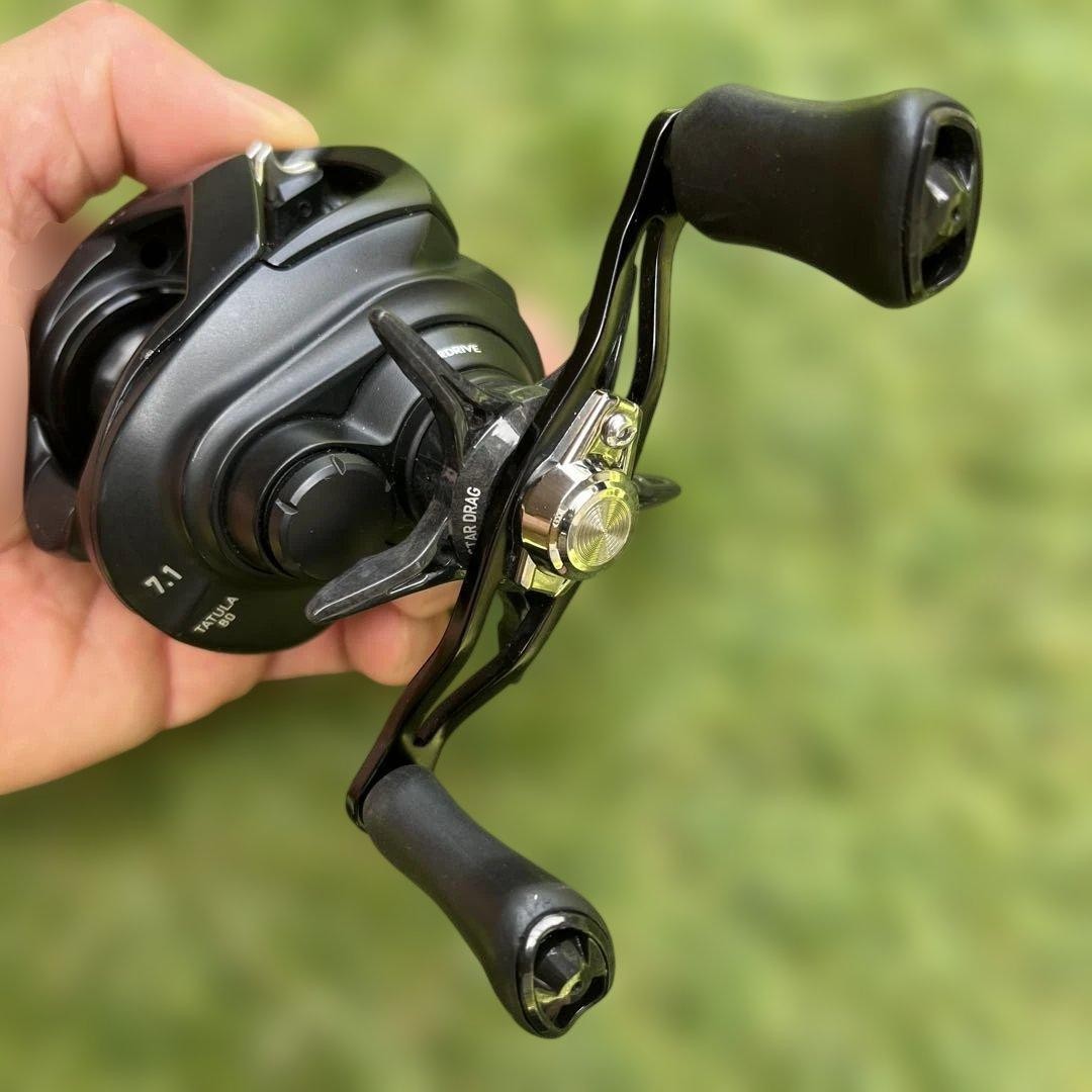 DAIWA TATULA TW80H Baitcasting Reel 7.1:1 Gear Ratio Right Hand Used