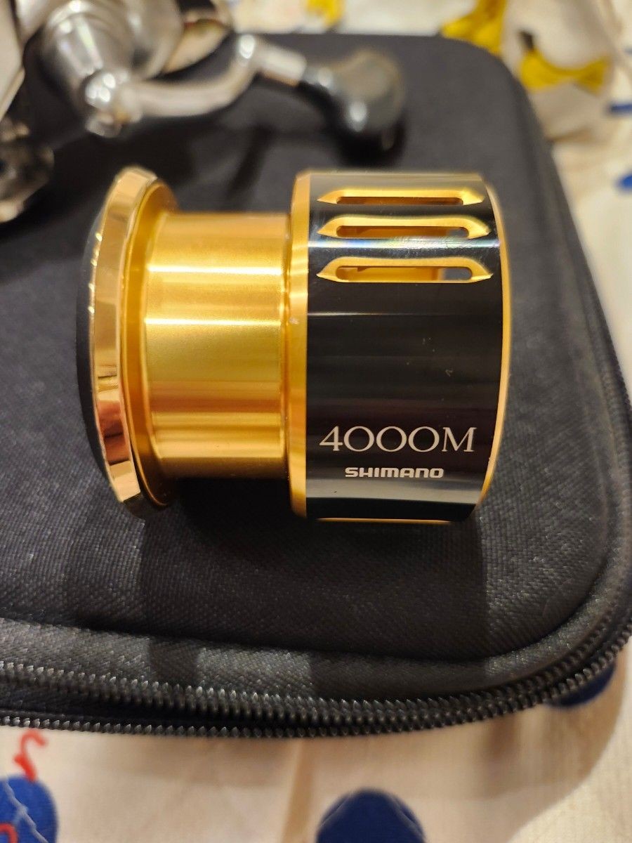 Shimano 15 Twin Power 4000PG Spinning Reel Used Fully Overhauled W/ Spare Spool