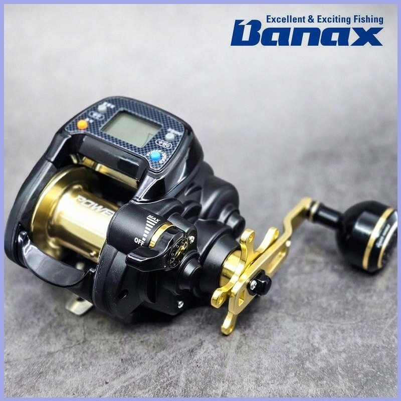 BANAX KAIGEN 7000BM Electric Reel 132lb Power Drag Black / Genuine / Express