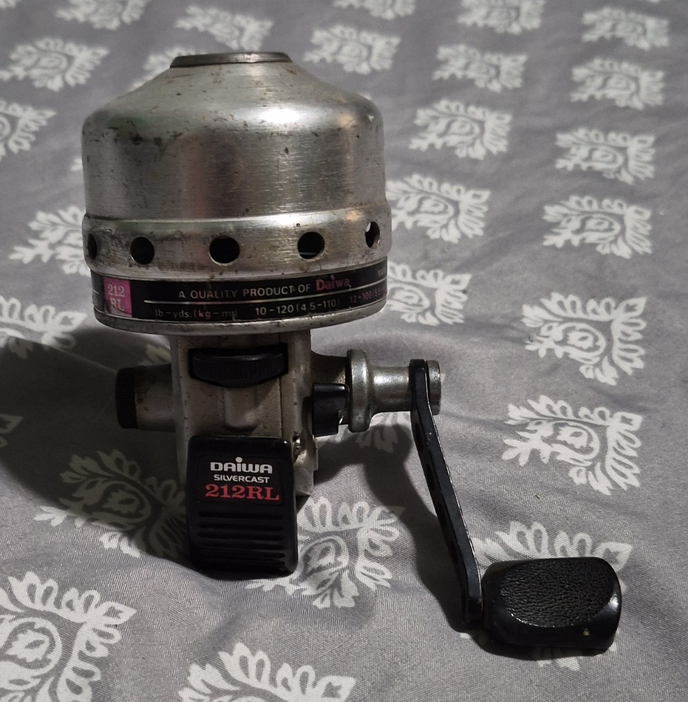 Daiwa Silvercast 212RL Spincast Reel Both-Hand 4.1:1 10lb/120yd AR