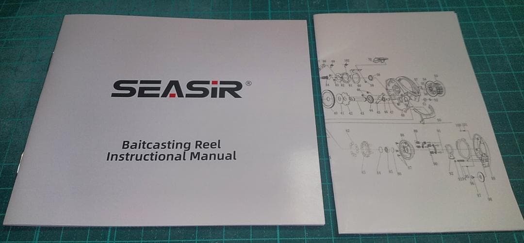 SEASIR CAST-X & CAST-X2 [Right Hand Wind] Set of 2 [New]