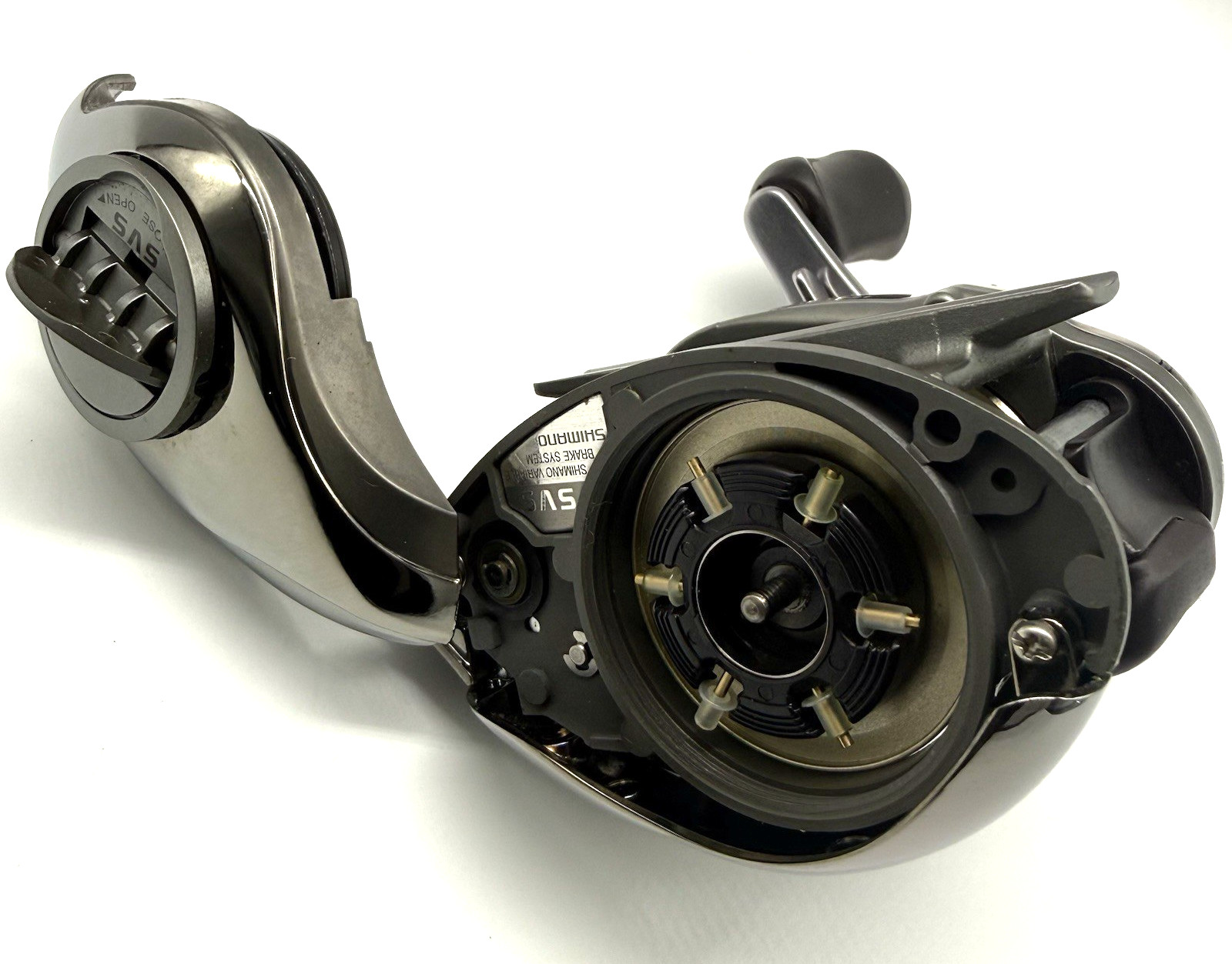 Shimano Scorpion ANTARES Left Handed Bait Casting Reel with Case „Excellent++++“