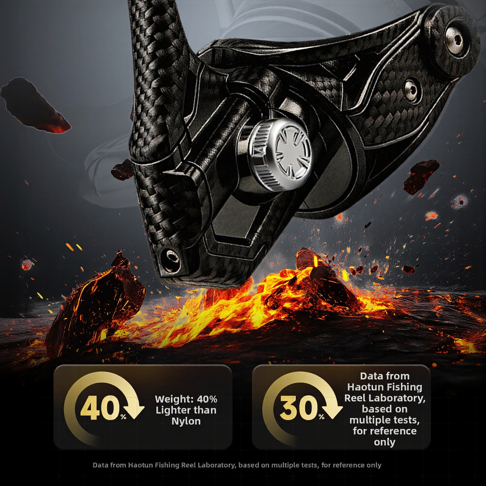 Carbon Fiber Reel Dense Line Reel For Smooth Casting Tangle-free Operation