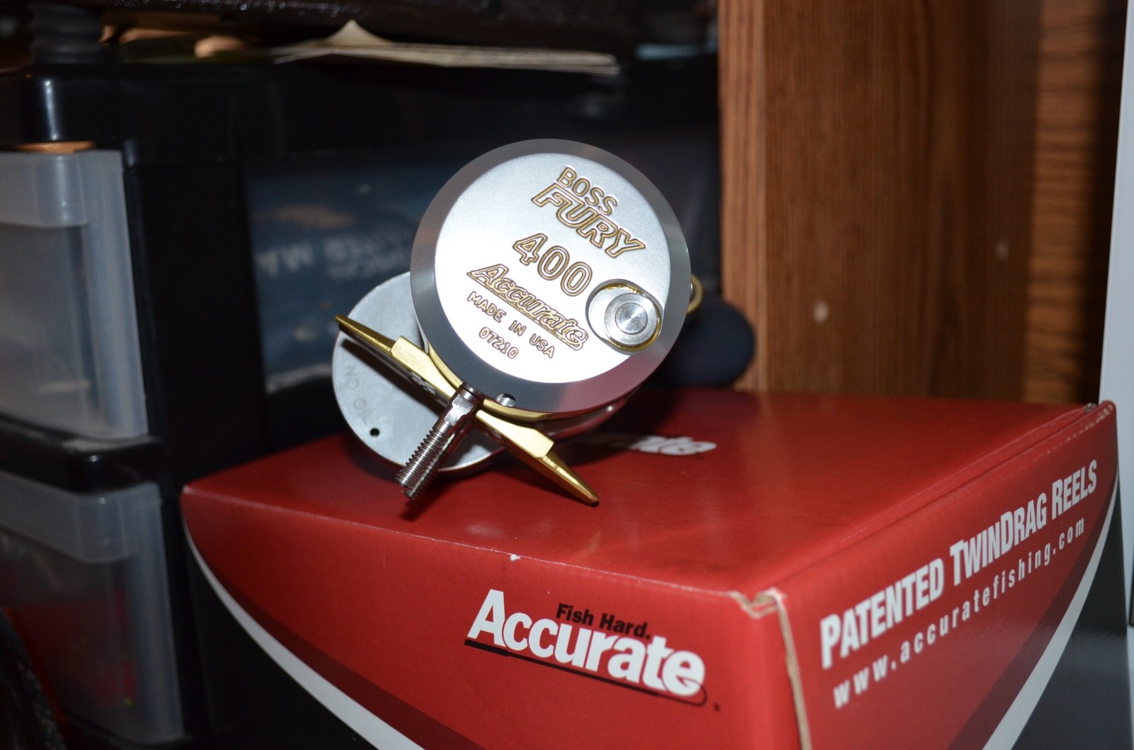 accuurate two speed reel acc fury fps-400gs