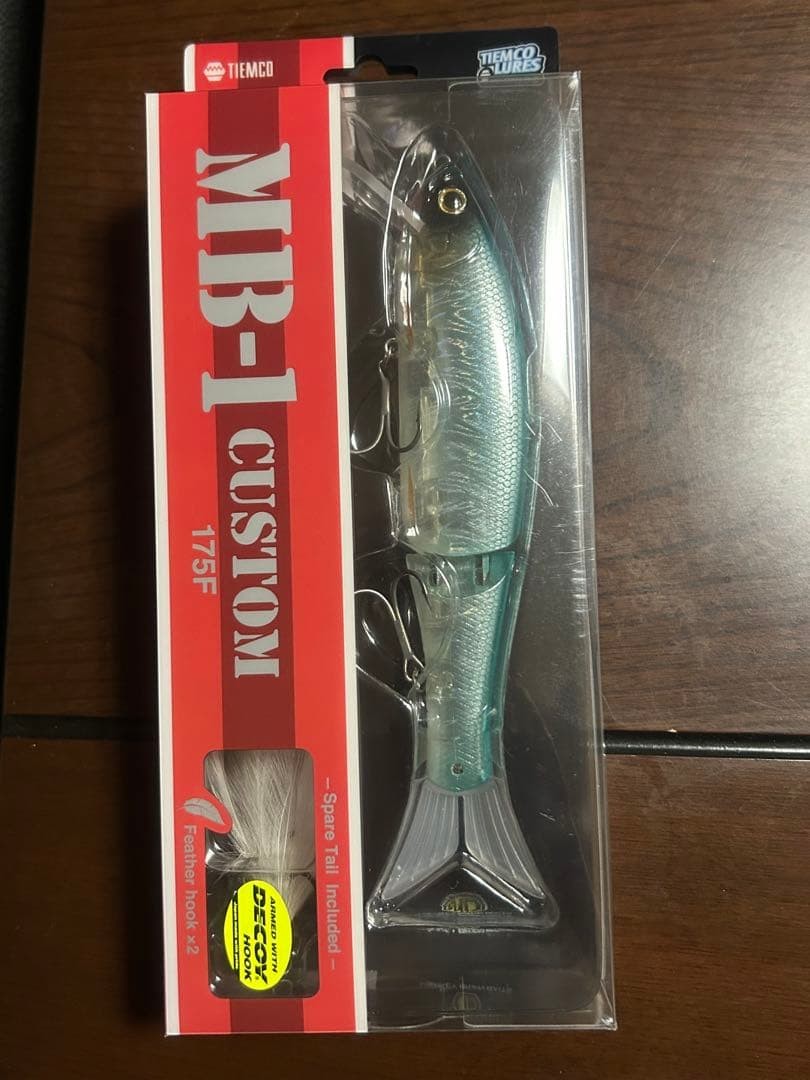 Tiemco MB-1 CUSTOM 175F Floating Big Bait Fishing Lure DECOY Hook Tackle Japan