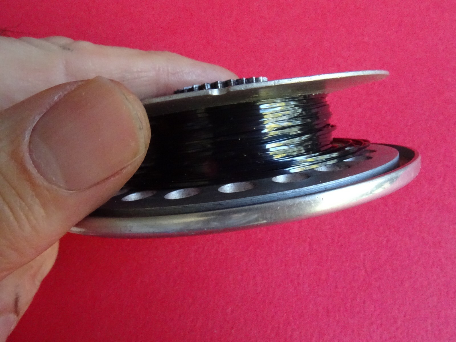 SUPER LIGHTLY USED HARDY MARQUIS 10# 3 3/4″ DIA. SPARE SPOOL SCARCE CASTLE LOGO