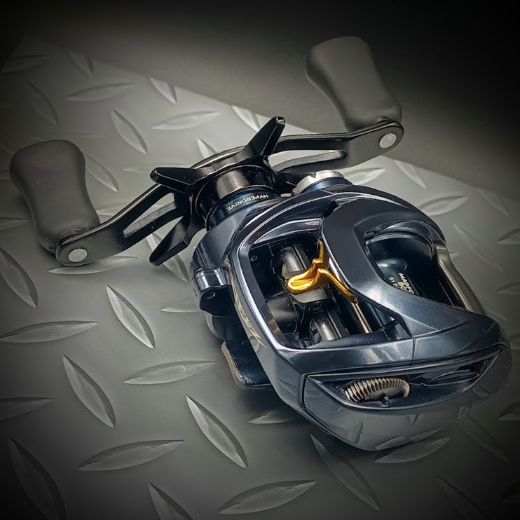 DAIWA【STEEZ A TW HLC 7.1R】R-H 7.1:1 Gear Ratio Used Baitcast Reel „Ex++“ W/Box