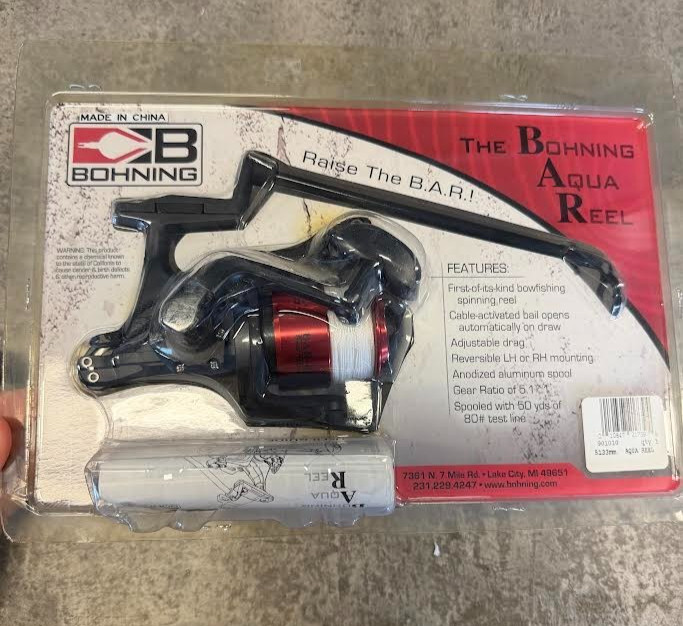 The Bohning Aqua Reel – Bowfishing Spinning Reel LH or RH