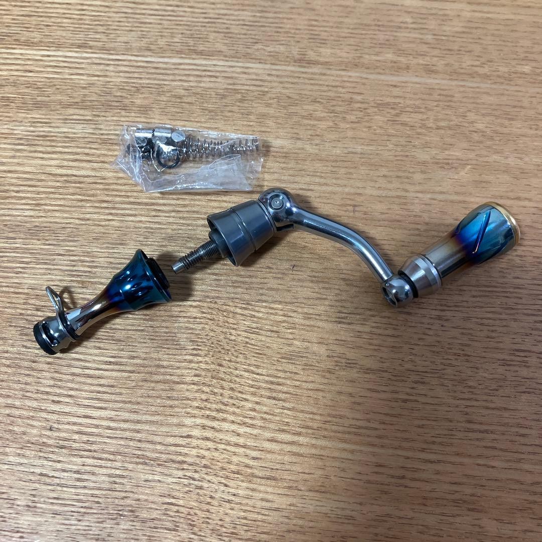 Shimano Genuine Handle 45mm Single Handle Titanium Color Used