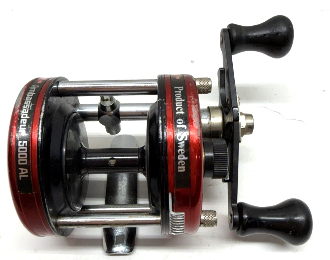 Abu Garcia Ambassadeur 5000AL Level Wind Baitcasting Fishing Reel Sweden