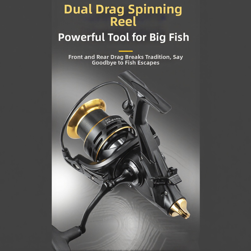 Metal Spool Reel Sea Bass Reel Slanted Metal Spool Nylon And Metal Material