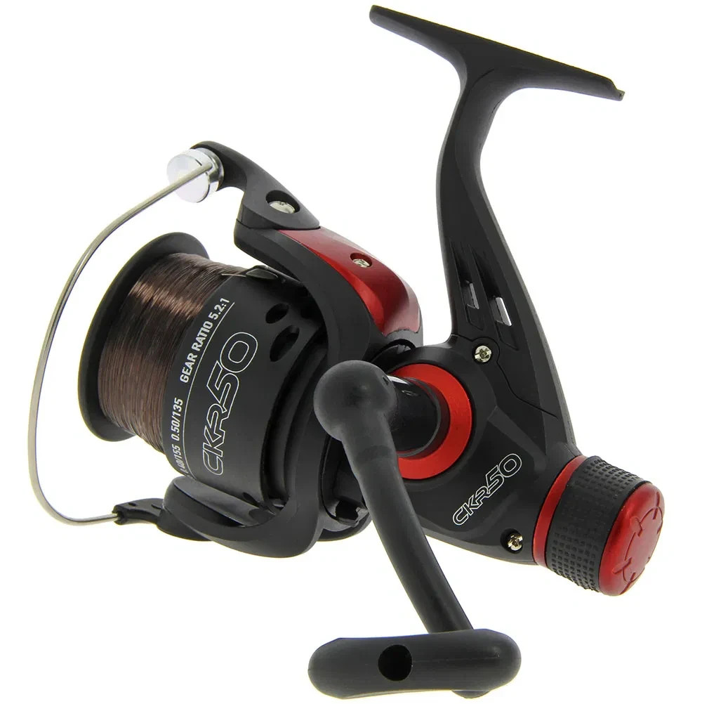 2 x NGT CKR CARP COARSE FLOAT FEEDER FISHING REELS WITH LINE