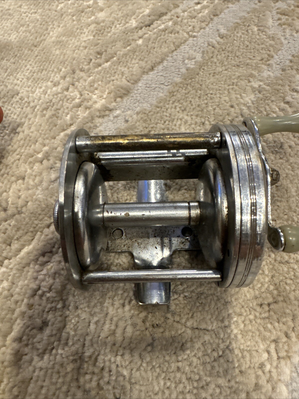 Bronson Flyer Reel #2450 Vintage Bait Casting Reel Great Shape