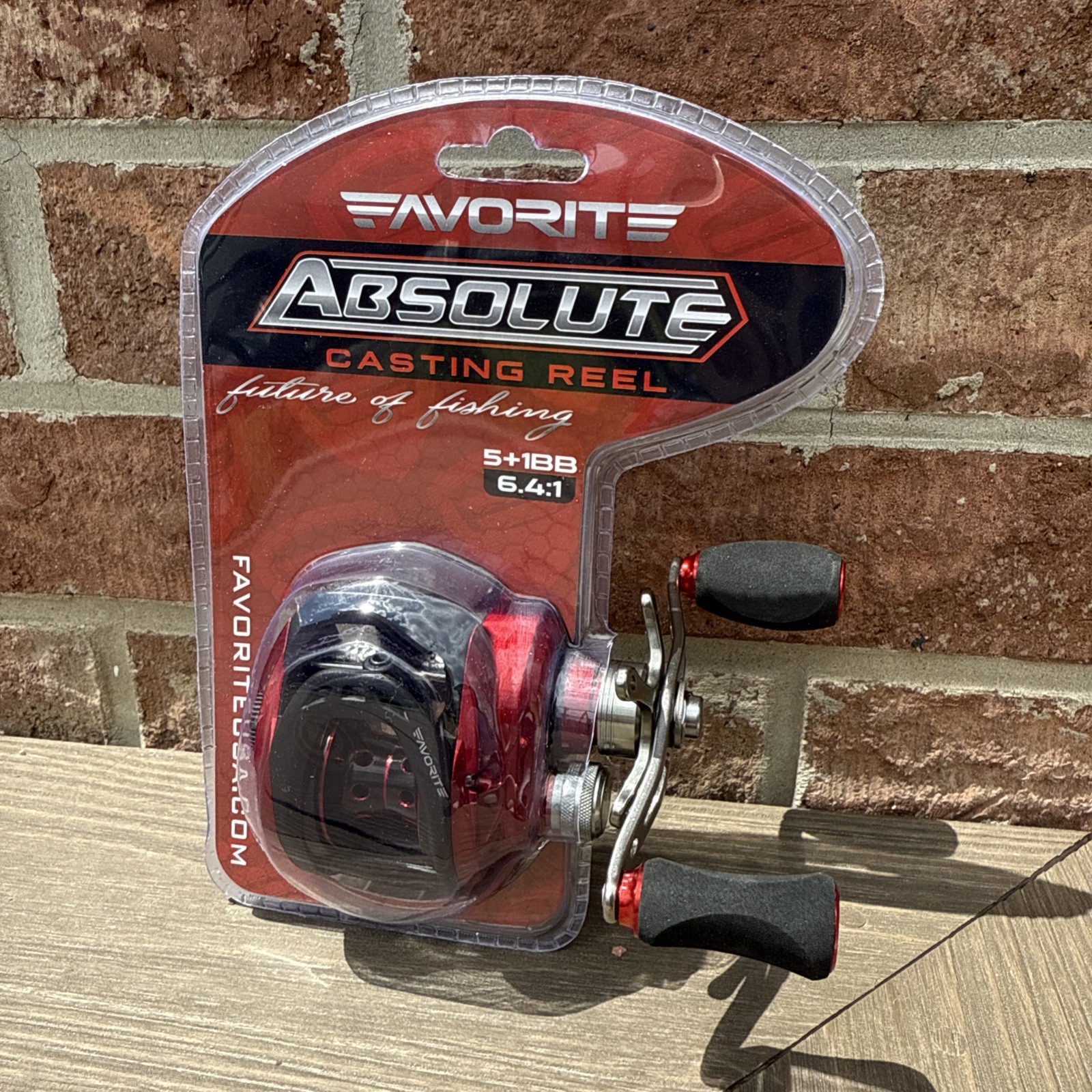 FAVORITE ABSOLUTE Fishing Casting Reel 5+BB 6.4:1. BRAND NEW SEALED! FAST SHIP