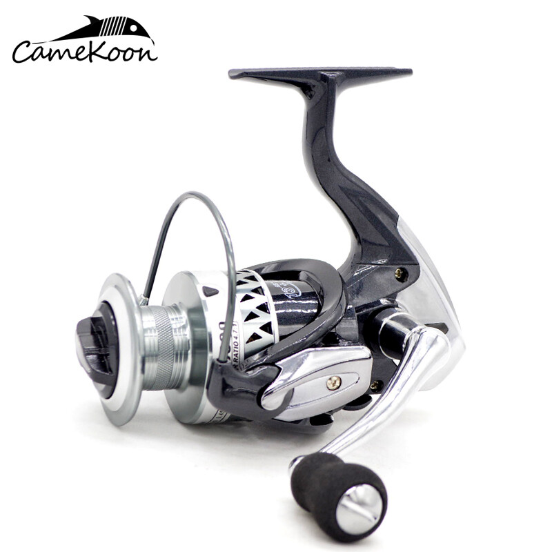 CAMEKOON Spinning Reel 5.5:1 Gear Ratio Braid Ready Spool Surf Carp Bass Fishing