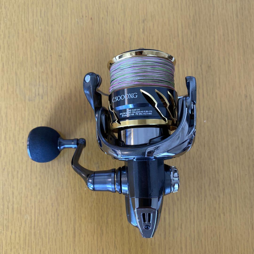 Shimano 20 Twinpower C5000XG 6.2 Gear Spinning Reel Used from Japan