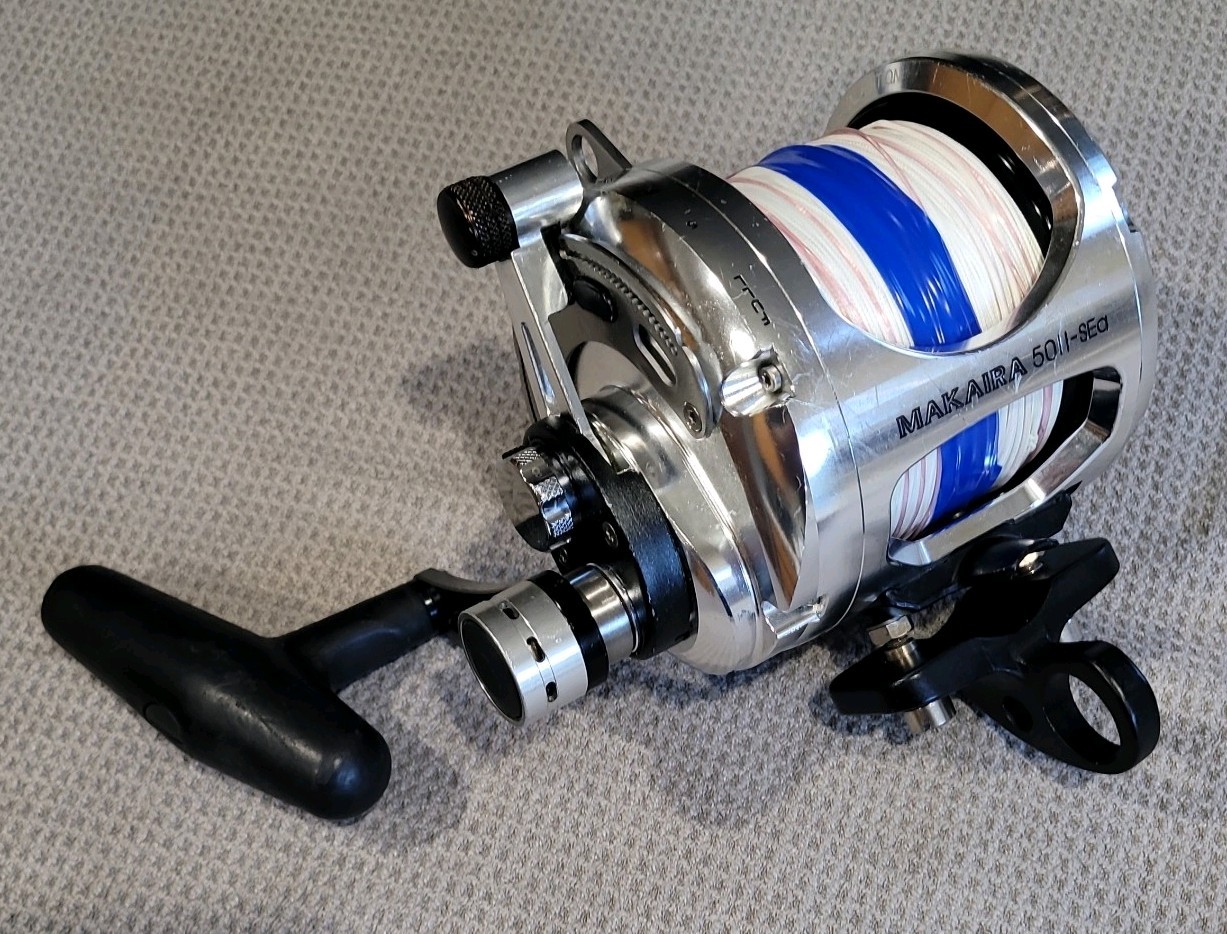 Okuma Makaira 50ll-SEa 2-Speed Reel Made In Taiwan