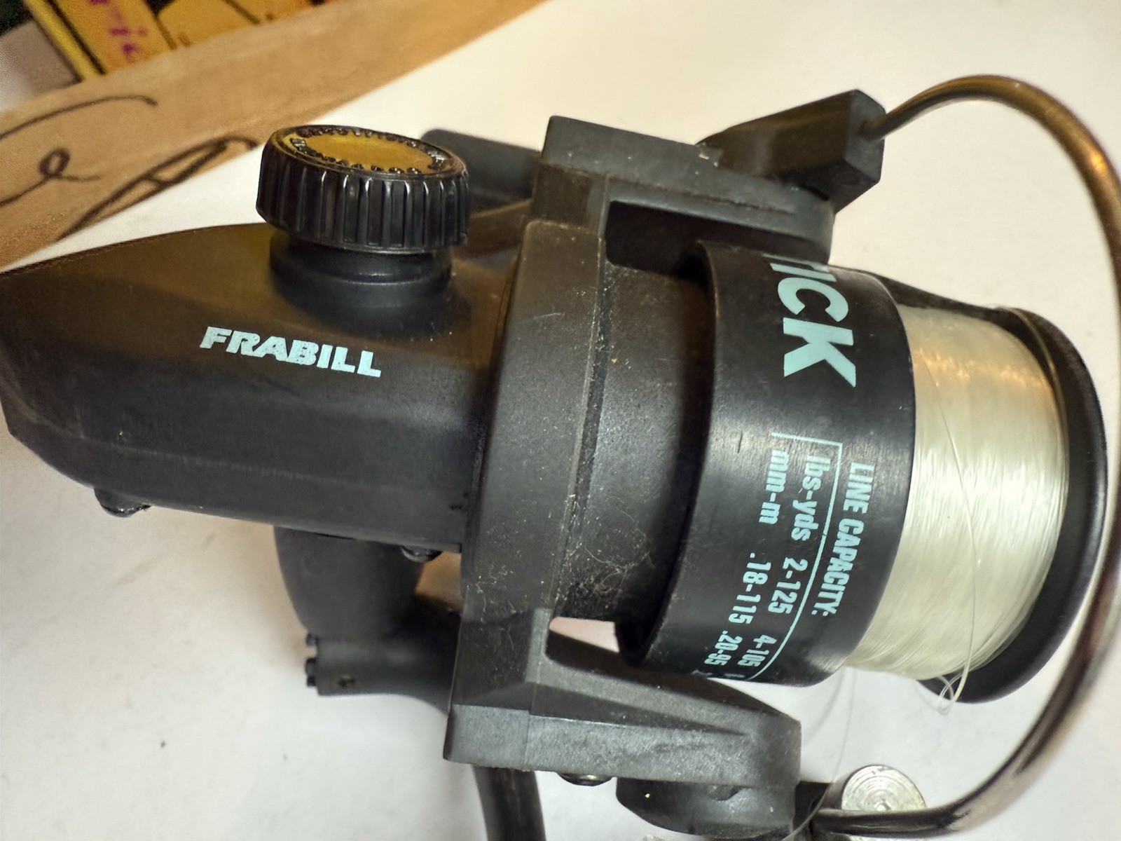 Frabill Sub Zero Spinning Reel Low Temp Lubrication Ice Fishing Ball Bearing